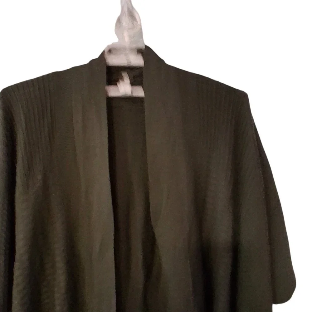 Lululemon Dream Weaver wrap one size cardigan sweater camo green